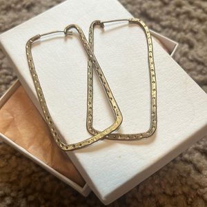 Gold Coated Handmade Statement Earrings